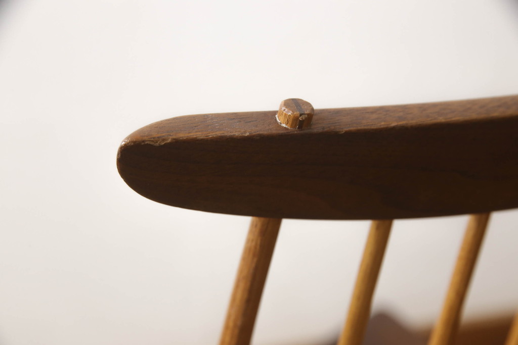 ヴィンテージ　ジョージナカシマ　LOUNGE CHAIR　CN102　ウォールナット　モダンに洗練された佇まいのラウンジチェア(ジョージ・ナカシマ、イス、椅子、ビンテージ)(R-056538)