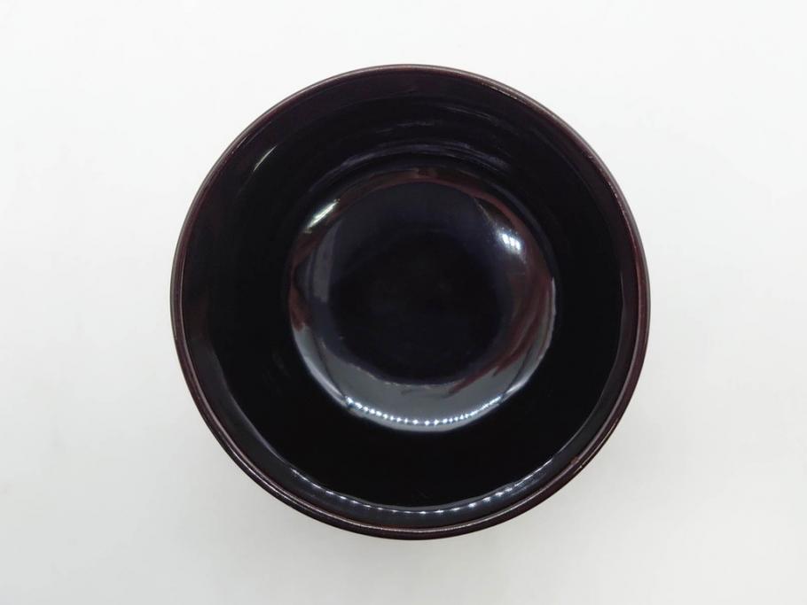 八代 中村宗哲　菊桐蒔絵　雅な美しさのある茶入(花、金彩、漆器、木製、茶入れ、茶筒、茶道具、茶器、又妙斎書付、共箱付き)(R-079748)