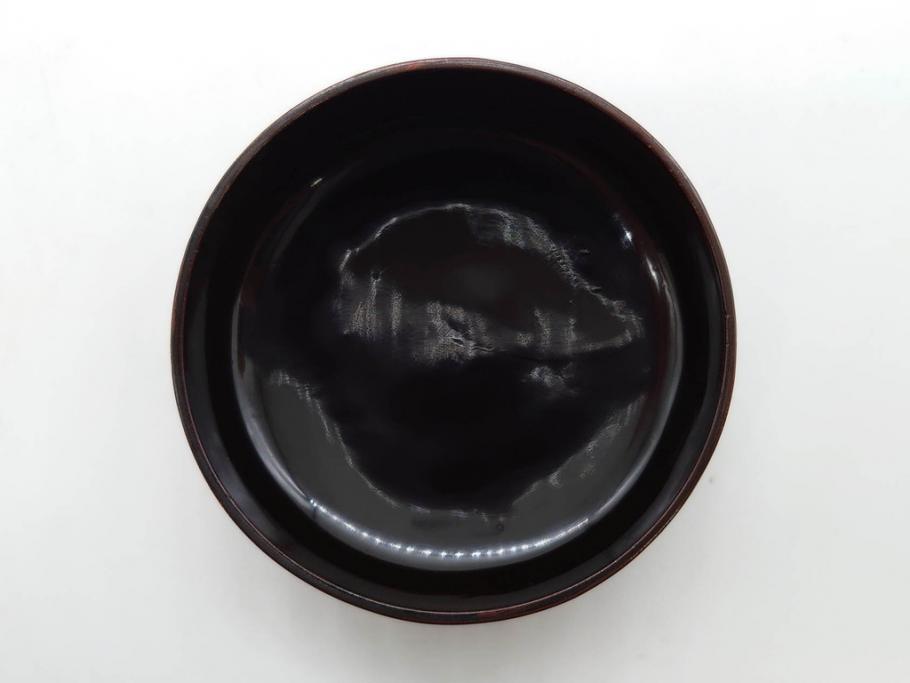 八代 中村宗哲　菊桐蒔絵　雅な美しさのある茶入(花、金彩、漆器、木製、茶入れ、茶筒、茶道具、茶器、又妙斎書付、共箱付き)(R-079748)