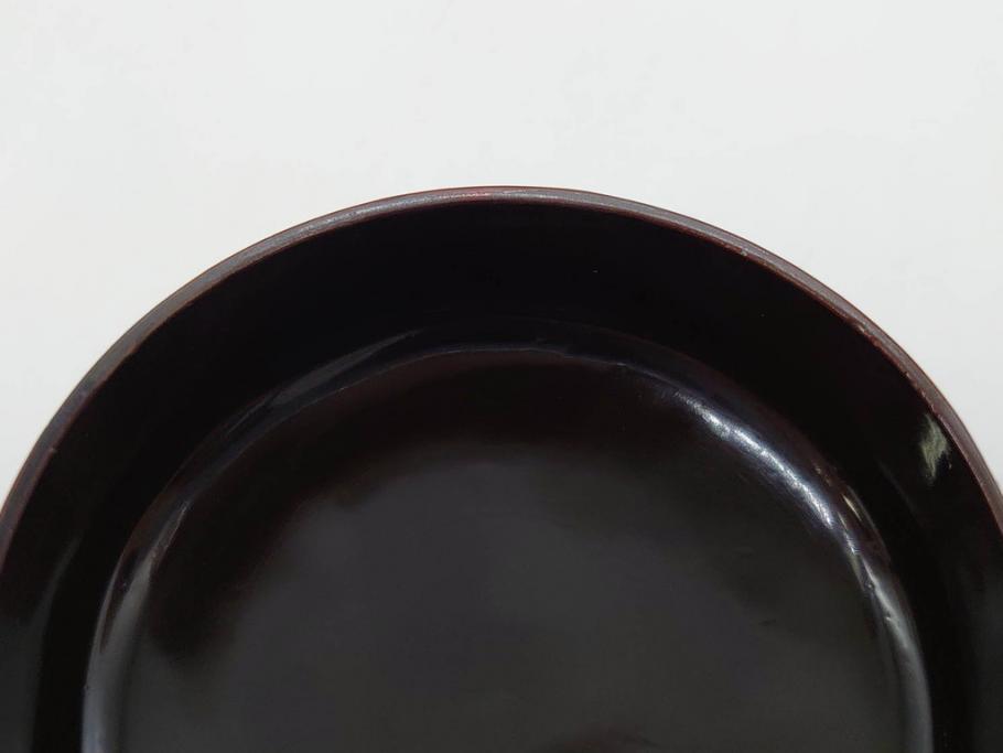 八代 中村宗哲　菊桐蒔絵　雅な美しさのある茶入(花、金彩、漆器、木製、茶入れ、茶筒、茶道具、茶器、又妙斎書付、共箱付き)(R-079748)