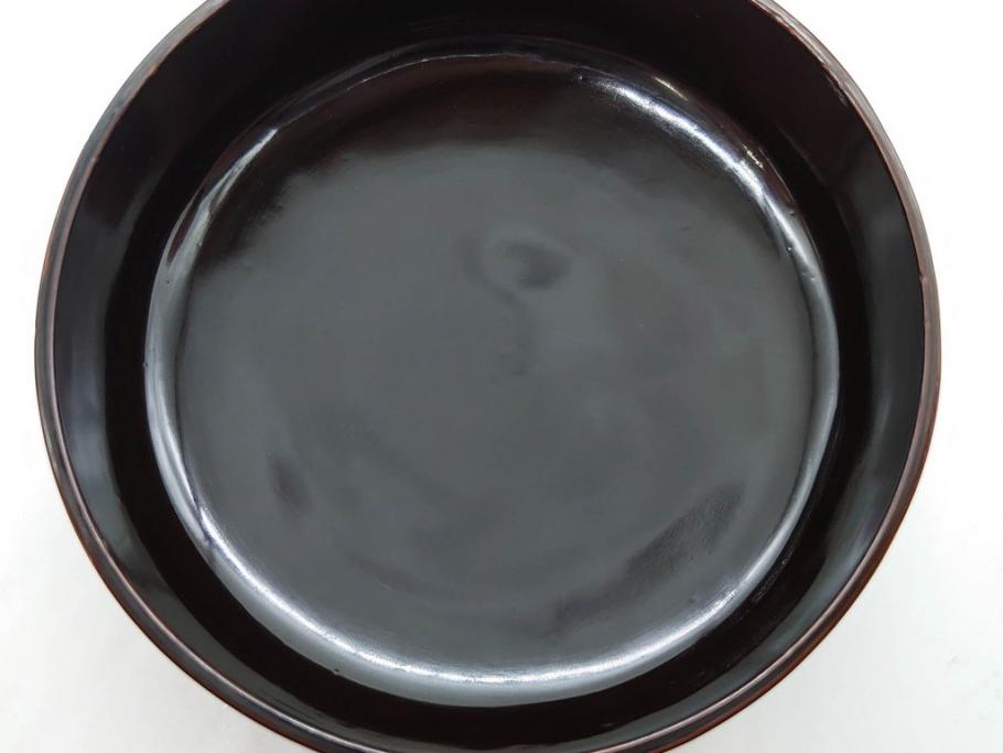 八代 中村宗哲　菊桐蒔絵　雅な美しさのある茶入(花、金彩、漆器、木製、茶入れ、茶筒、茶道具、茶器、又妙斎書付、共箱付き)(R-079748)