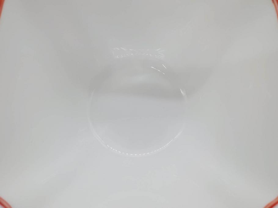 重要無形文化財　人間国宝　十三代 酒井田柿右衛門　有田焼　錦　笹文　約9cm　3寸　落ち着いた佇まいの中付5客セット(深皿、取鉢、小鉢、豆鉢、和食器、共箱付き、裏印、花押、三寸)(R-079801)