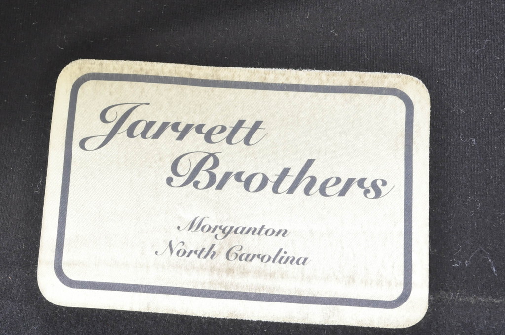 中古　美品!!　DREXEL HERITAGE(ドレクセルヘリテイジ)取り扱い　アメリカ高級家具　ジャレットブラザーズ(Jarrett Brothers)　本革(レザー)　ハイバックデスクチェア(オフィスチェア、回転チェア、アームチェア、デスクチェア)(定価約44万円)(R-078115)