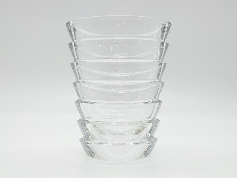 フランス　バカラ　Baccarat　ココ　小振りでも存在感のあるフラワーベース(花瓶、フルレッドクリスタルガラス、箱なし、COCO)(R-060613)
