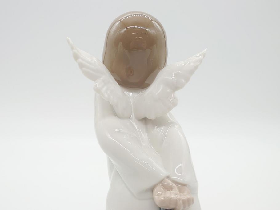 リヤドロ　LLADRO　天使　フィギュリン(陶器人形、エンジェル、箱なし)(R-060616)