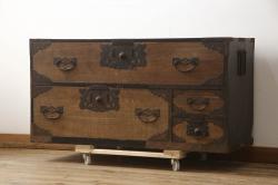 中古　DREXEL HERITAGE(ドレクセルヘリテイジ)　Grand Villa(グランドヴィラ)　Bar   Wall Unit キャビネット(収納棚)(定価約69万円)