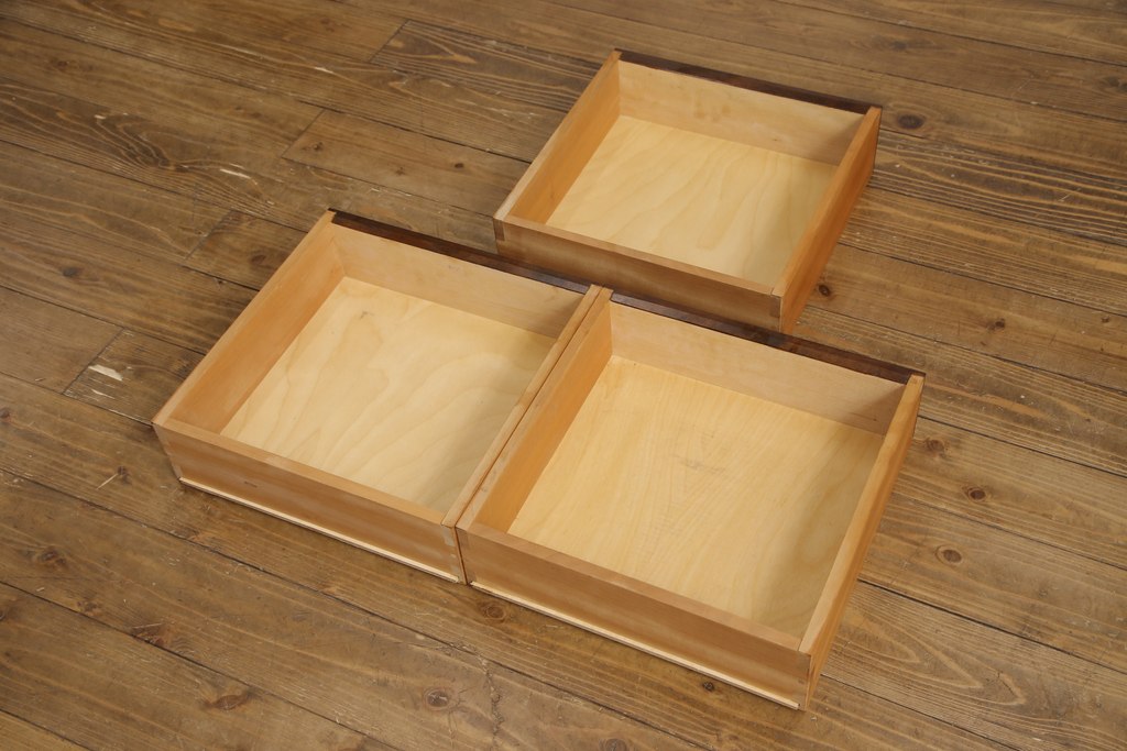 中古　松本民芸家具　シンプルで使いやすいK-3型食器棚(戸棚、収納棚、キャビネット)(定価約63万7千円)(R-055764)