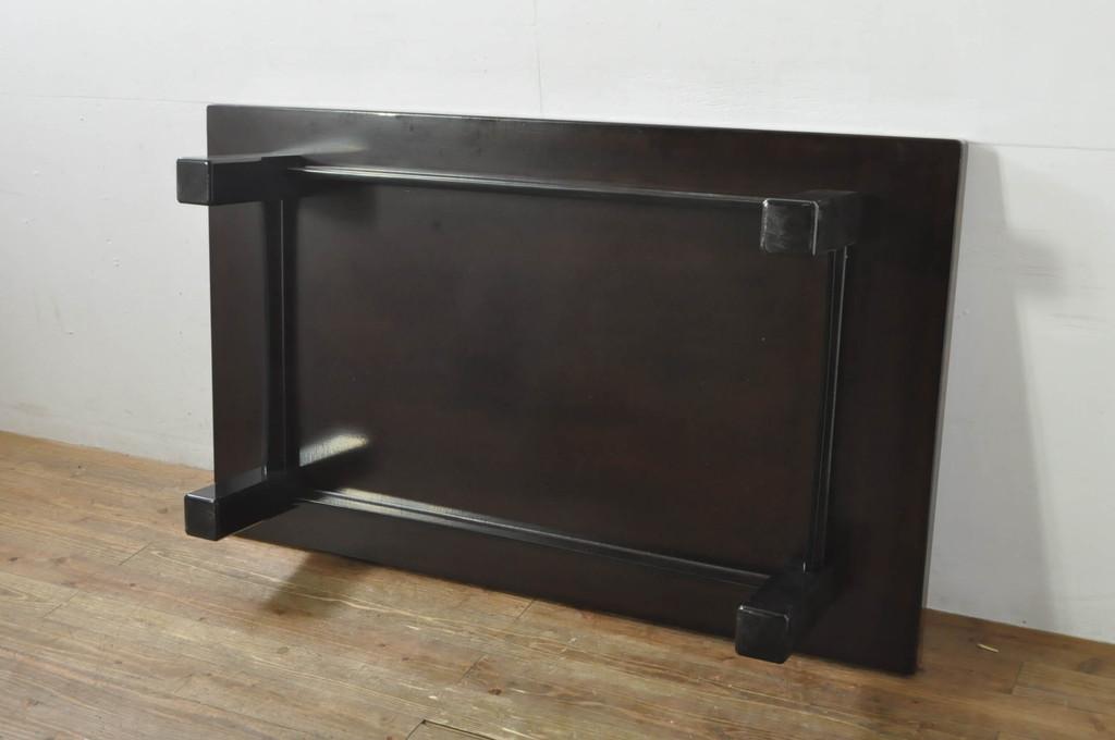 中古　美品!!　輪島塗り　独特の存在感を放つ蒔絵座卓(ローテーブル、センターテーブル、リビングテーブル)(定価約190万円)(R-078131)