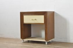 中古　新品　未使用　在庫品　津軽塗りの独特な模様が目を惹く折り畳み座卓(ローテーブル、センターテーブル、折りたたみテーブル)(R-077531)