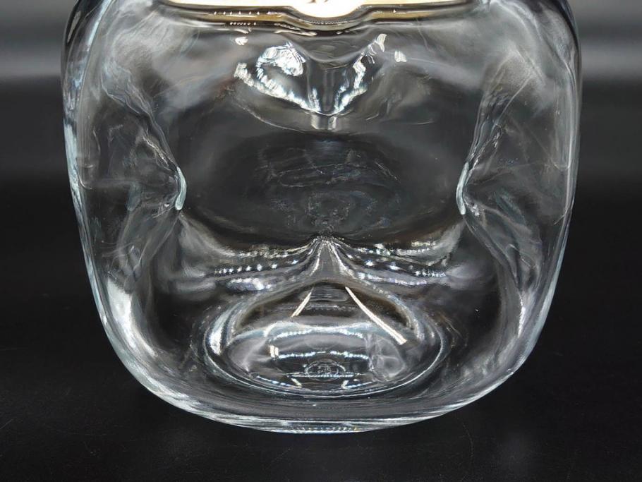 軽井沢　KARUIZAWA　貯蔵17年　モルトウイスキー(MALT WHISKY)　空瓶　高級感漂うデキャンタ(空ボトル、空き瓶、デカンタ、ガラス、硝子、酒器、飾りボトル、ディスプレイ、外箱付き)(R-079818)