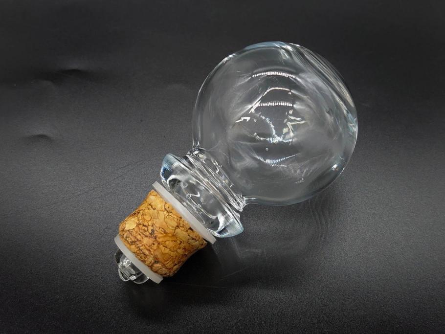 軽井沢　KARUIZAWA　貯蔵17年　モルトウイスキー(MALT WHISKY)　空瓶　高級感漂うデキャンタ(空ボトル、空き瓶、デカンタ、ガラス、硝子、酒器、飾りボトル、ディスプレイ、外箱付き)(R-079818)