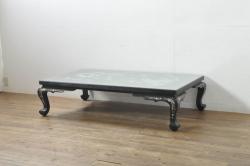 中古　飛騨産業　キツツキ　kids furniture　KF151TB　ビーチ材　キッズスタッキングテーブル(キャスター付きテーブル)(R-038403)