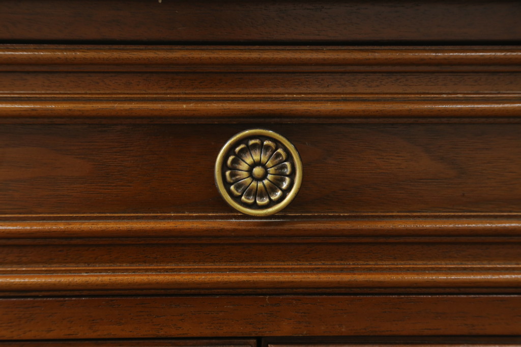 中古　美品　DREXEL HERITAGE(ドレクセルヘリテイジ)　FRANCESCA(フランチェスカ)シリーズ　ナイトテーブル(定価約38万円)(サイドテーブル、サイドキャビネット、収納棚)(R-055808)