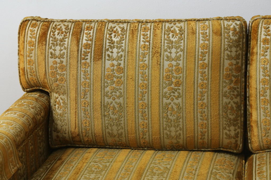 中古　DREXEL HERITAGE(ドレクセルヘリテイジ)　Upholstery(アップホルスタリー)　ホテルのようなラグジュアリーな空間演出が叶う3人掛けソファ(アームソファ、3Pソファ、三人掛け)(R-065959)