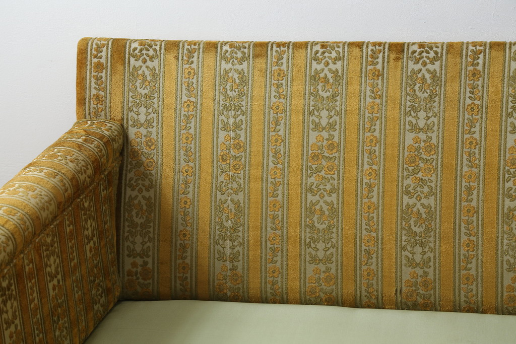 中古　DREXEL HERITAGE(ドレクセルヘリテイジ)　Upholstery(アップホルスタリー)　ホテルのようなラグジュアリーな空間演出が叶う3人掛けソファ(アームソファ、3Pソファ、三人掛け)(R-065959)