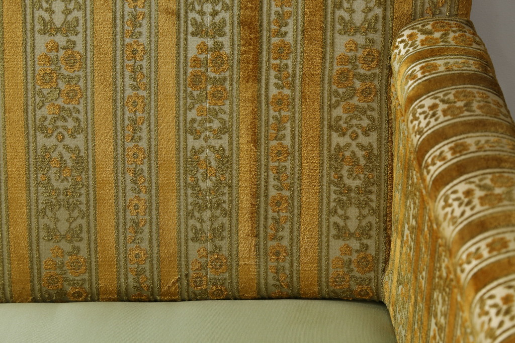 中古　DREXEL HERITAGE(ドレクセルヘリテイジ)　Upholstery(アップホルスタリー)　ホテルのようなラグジュアリーな空間演出が叶う3人掛けソファ(アームソファ、3Pソファ、三人掛け)(R-065959)