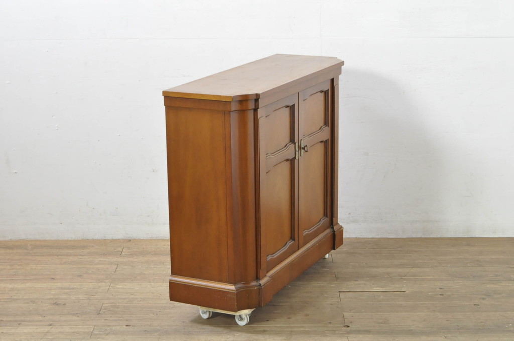 中古　DREXEL HERITAGE(ドレクセルヘリテイジ)　TRIUNE(トライユン)シリーズ　マホガニー材　ホールチェスト(サイドボード、サイドキャビネット、収納棚、戸棚)(定価約30万円)(R-080131)