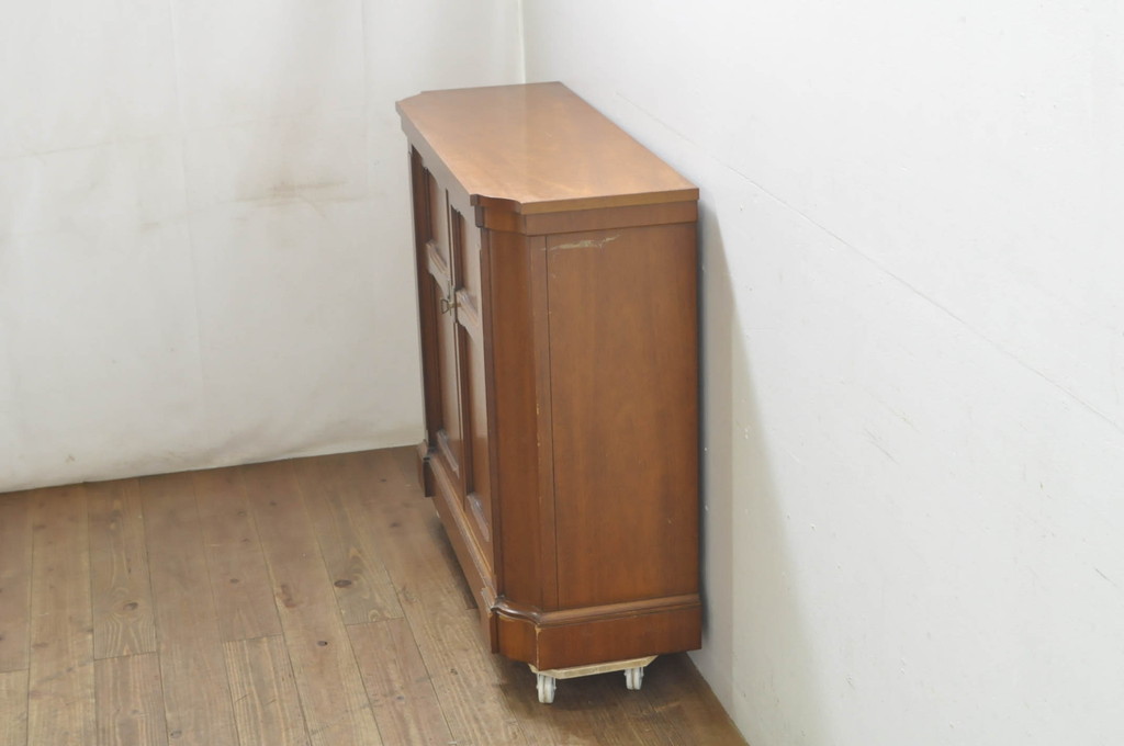 中古　DREXEL HERITAGE(ドレクセルヘリテイジ)　TRIUNE(トライユン)シリーズ　マホガニー材　ホールチェスト(サイドボード、サイドキャビネット、収納棚、戸棚)(定価約30万円)(R-080131)