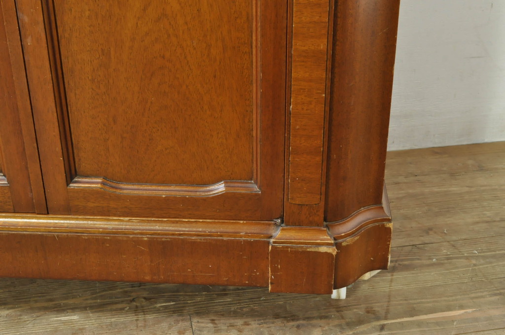 中古　DREXEL HERITAGE(ドレクセルヘリテイジ)　TRIUNE(トライユン)シリーズ　マホガニー材　ホールチェスト(サイドボード、サイドキャビネット、収納棚、戸棚)(定価約30万円)(R-080131)