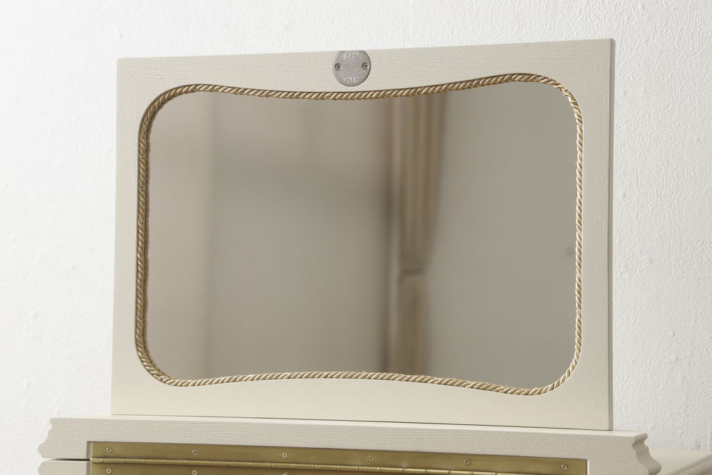 中古　超美品　松永工房　カンティーニュシリーズ　優雅な雰囲気を醸し出す縦型ジュエリーチェスト(定価約23万円)(小物収納、引き出し)(R-059258)
