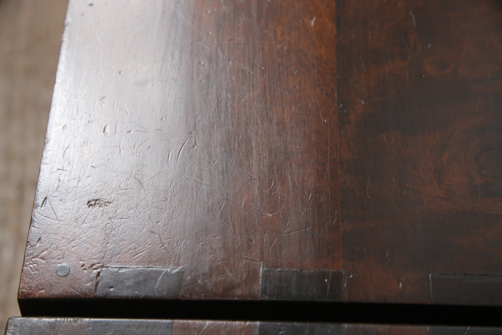 中古　松本民芸家具　シンプルで上品な佇まいが魅力的な523型小引き出し2つセット(小抽斗、チェスト、小物収納)(R-055141)