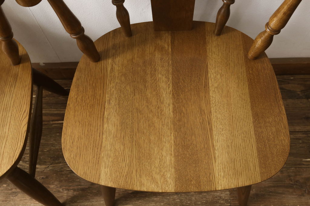 和製ヴィンテージ 飛騨家具 WINDS太平 木の温もりあふれるナラ材製の