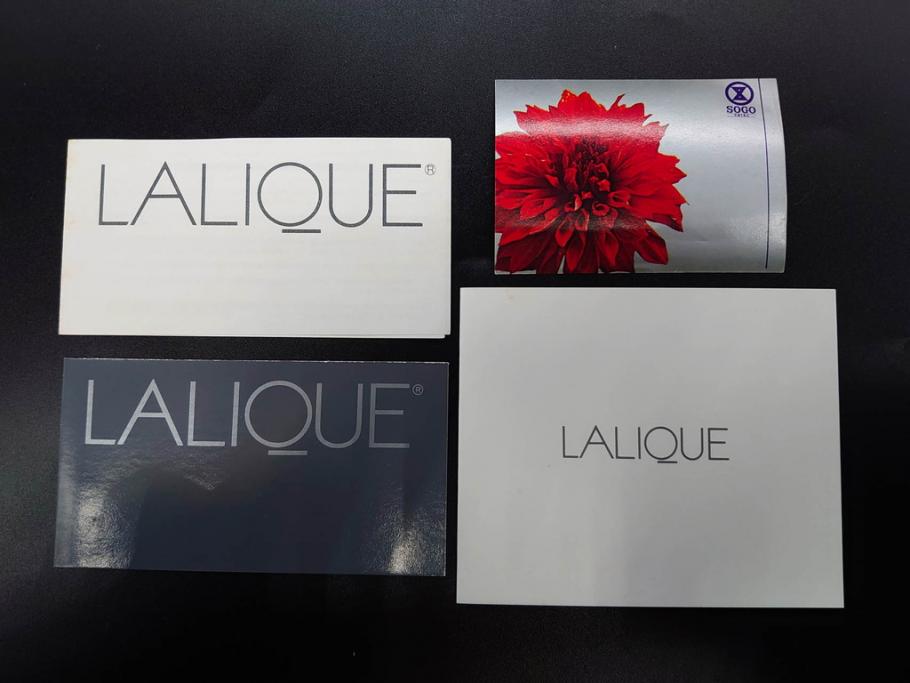 フランス　LALIQUE(ラリック)　ユロット　落ち着いた雰囲気が魅力のオールドファッションタンブラー(フクロウ、梟、サテンクリスタル、グラス、硝子、ガラス、共箱付き)(R-080091)　