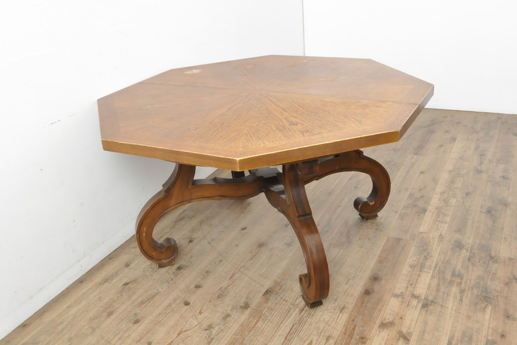 中古　DREXEL HERITAGE(ドレクセルヘリテイジ)  ESPERANTO(エスペラント) エクステンションテーブル(センターテーブル、ダイニングテーブル、ドローリーフテーブル)(R-056546)