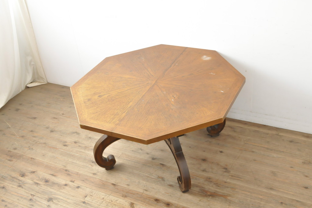 中古　DREXEL HERITAGE(ドレクセルヘリテイジ)  ESPERANTO(エスペラント) エクステンションテーブル(センターテーブル、ダイニングテーブル、ドローリーフテーブル)(R-056546)
