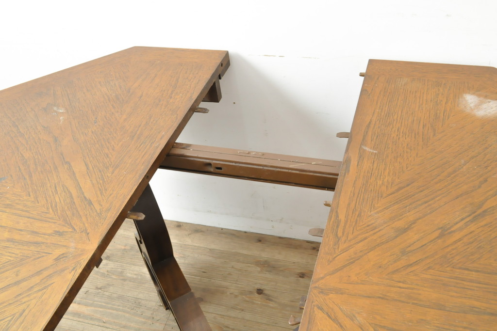 中古　DREXEL HERITAGE(ドレクセルヘリテイジ)  ESPERANTO(エスペラント) エクステンションテーブル(センターテーブル、ダイニングテーブル、ドローリーフテーブル)(R-056546)