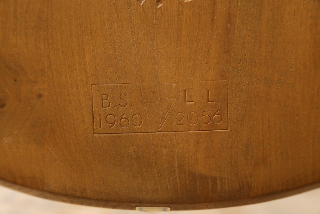 イギリスビンテージ　美品!!　ERCOL(アーコール)　木の温もり溢れるクエーカーロッキングチェア(アームチェア、板座チェア、ヴィンテージ、英国)(R-067113)