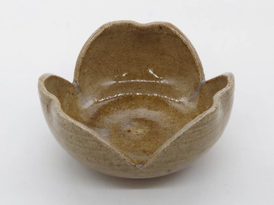 十三代 中里太郎右衛門　絵唐津　平向付　約14cm　4.6寸/黄唐津　割山椒向付　約12cm　4寸　落ち着いた味わい深い向付11客セット(花、深皿、深鉢、和皿、和食器、共箱付き、四寸六分、四寸)(R-080398)
