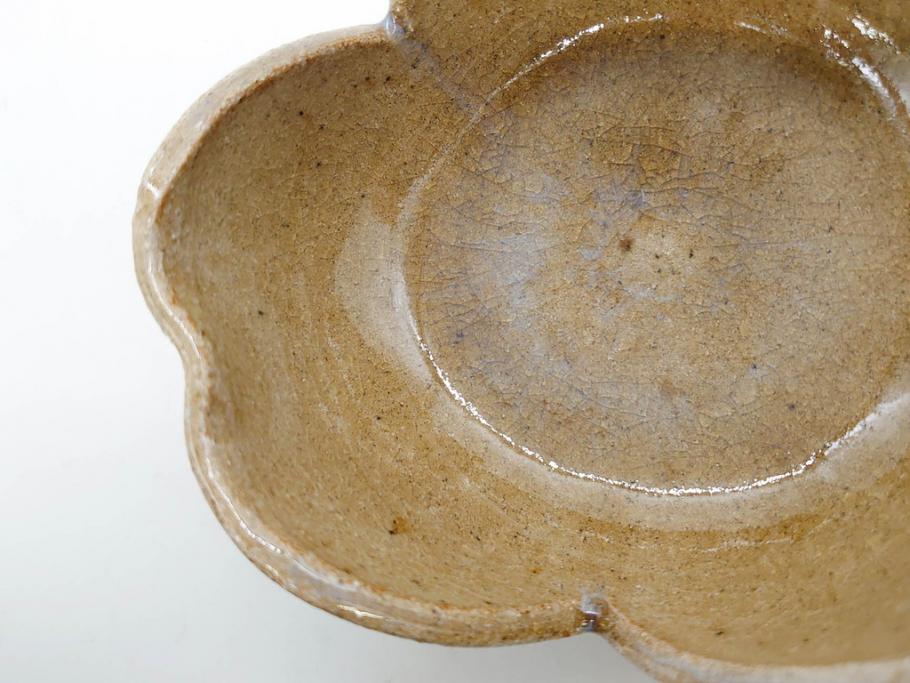 十三代 中里太郎右衛門　絵唐津　平向付　約14cm　4.6寸/黄唐津　割山椒向付　約12cm　4寸　落ち着いた味わい深い向付11客セット(花、深皿、深鉢、和皿、和食器、共箱付き、四寸六分、四寸)(R-080398)