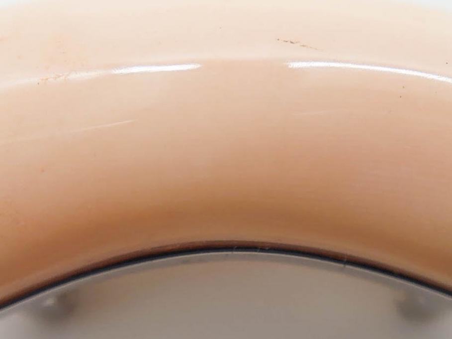 ピンク珊瑚(桃色)　Pt900(プラチナ)　気品を感じる帯留(白金、帯留め、着物道具、和装小物、アクセサリー)(R-080395)