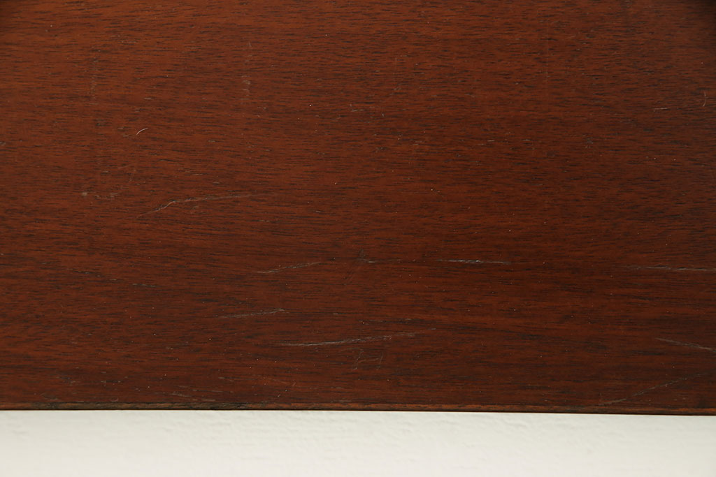 ヴィンテージ家具　北欧家具　デンマーク　チーク材　希少!レトロな佇まいが魅力のベンチ(2人掛けソファ、ビンテージ)(R-049491)