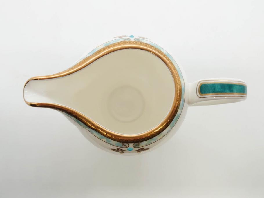 鳴海製陶　ナルミ　NARUMI　カレス(CARESS)　サンドイッチトレー　クリーマー　シュガーポット　カップ&ソーサー　プレート　優雅な寛ぎの時間を演出するナルミ洋食器10点セット(C&S、サンドウィッチトレイ、ミルクジャー、ティー、コーヒー、薔薇、バラ、碗皿、デザート皿、金彩)(R-080409)