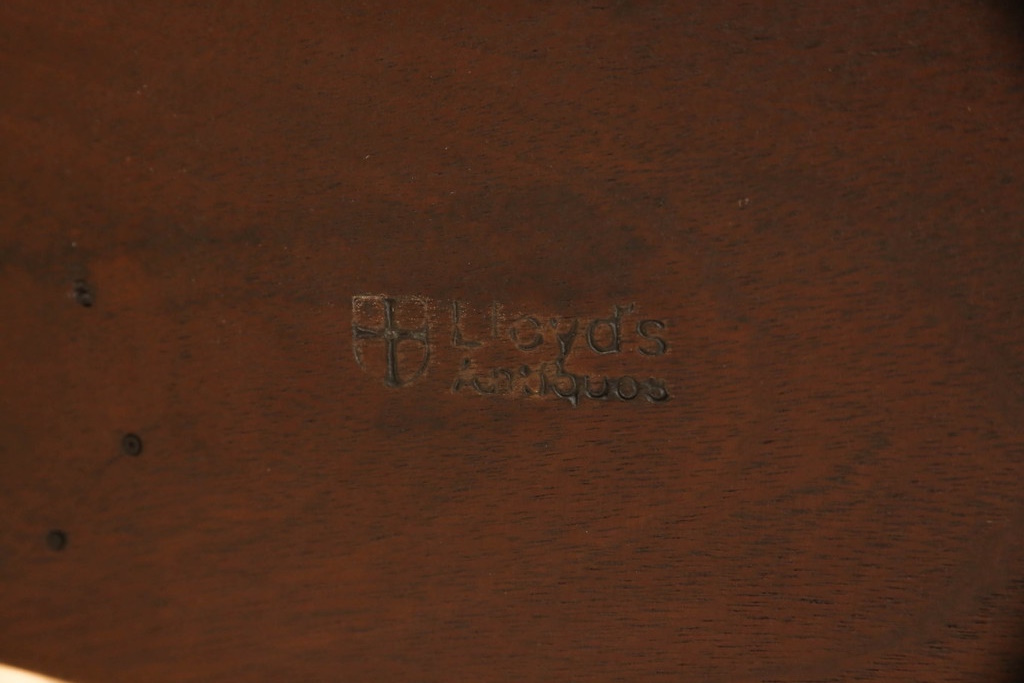 イギリスビンテージ　Lloyd's Antiques(ロイズ・アンティークス)　クラシカル空間を演出するライブラリーステップ(飾り棚、陳列棚、オープンシェルフ、ディスプレイラック、花台、店舗什器、ヴィンテージ、英国)(R-066190)