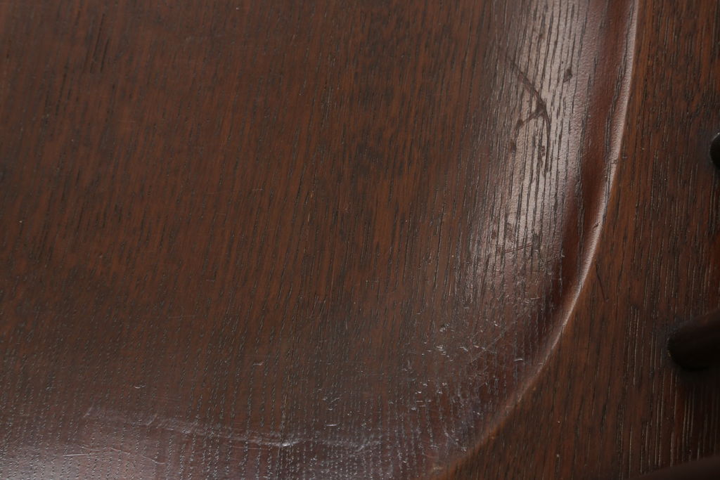 和製ビンテージ　民芸家具　栗材　レトロな雰囲気を醸し出すウィンザーベンチ(ウィンザーチェア、長椅子、ソファ、ヴィンテージ、ウインザーチェア)(R-054915)