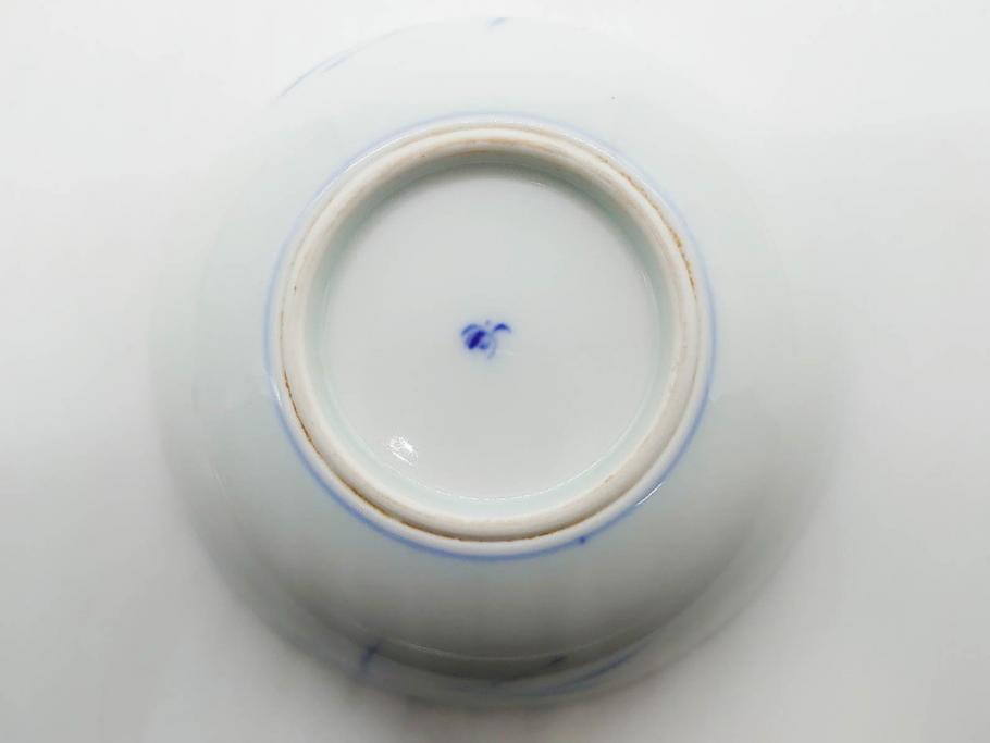戦前　オールド香蘭社　有田焼　染付　色絵　金彩　(豆皿)約7cm　2.3寸/(花形皿)約10cm　3.2寸/(小皿)約11cm　3.4寸　(中皿)約14cm　4.6寸　様々なお料理が映える香蘭社の皿14点セット(ススキ、竹、桐、花、醤油皿、銘々皿、なます皿、深皿、変形皿、和皿、和食器、裏印、二寸三分、三寸二分、三寸四分、四寸六分)(R-080404)