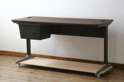 アメリカビンテージ　Hermanmiller(ハーマンミラー社)　アクション・オフィス(Action Office)　ロバート・プロプスト(Robert Propst)　ジョージ・ネルソン(George Nelson)　スタイリッシュなデザインが素敵なワークデスク(机、作業台、在宅用、在宅ワーク用、ヴィンテージ)(R-081202)