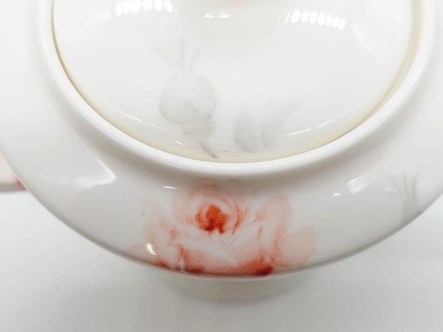 オールドノリタケ NORITAKE 薔薇文様のデザインが上品な印象を