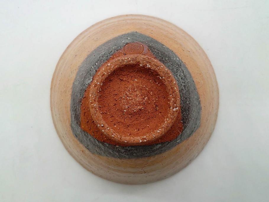 赤瀬清泉　萩　優しい色合いで和の雰囲気を醸し出す茶碗(抹茶碗、茶道具、茶器、和食器、共箱付き)(R-074871)