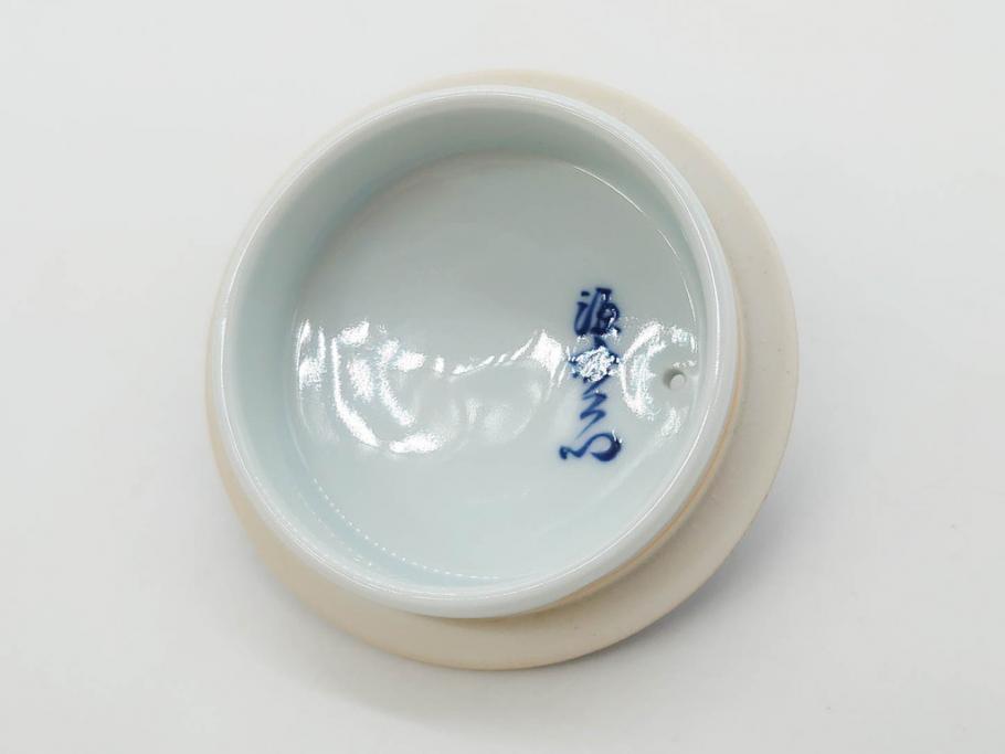 源右衛門　有田焼　古伊万里風　牡丹絵　緻密で華麗な色彩が見事な茶器セット(草花紋、金彩、土瓶、急須、湯呑み、湯飲み5客、湯のみ茶碗、蓋付、茶道具、煎茶、和食器、共箱付き、裏印)(R-080548)
