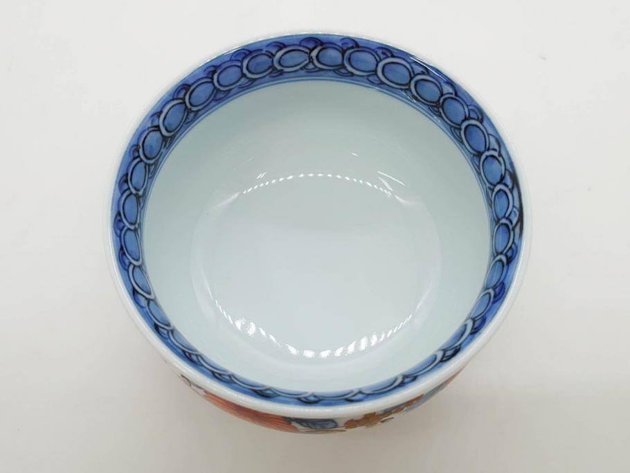 源右衛門　有田焼　古伊万里風　牡丹絵　緻密で華麗な色彩が見事な茶器セット(草花紋、金彩、土瓶、急須、湯呑み、湯飲み5客、湯のみ茶碗、蓋付、茶道具、煎茶、和食器、共箱付き、裏印)(R-080548)