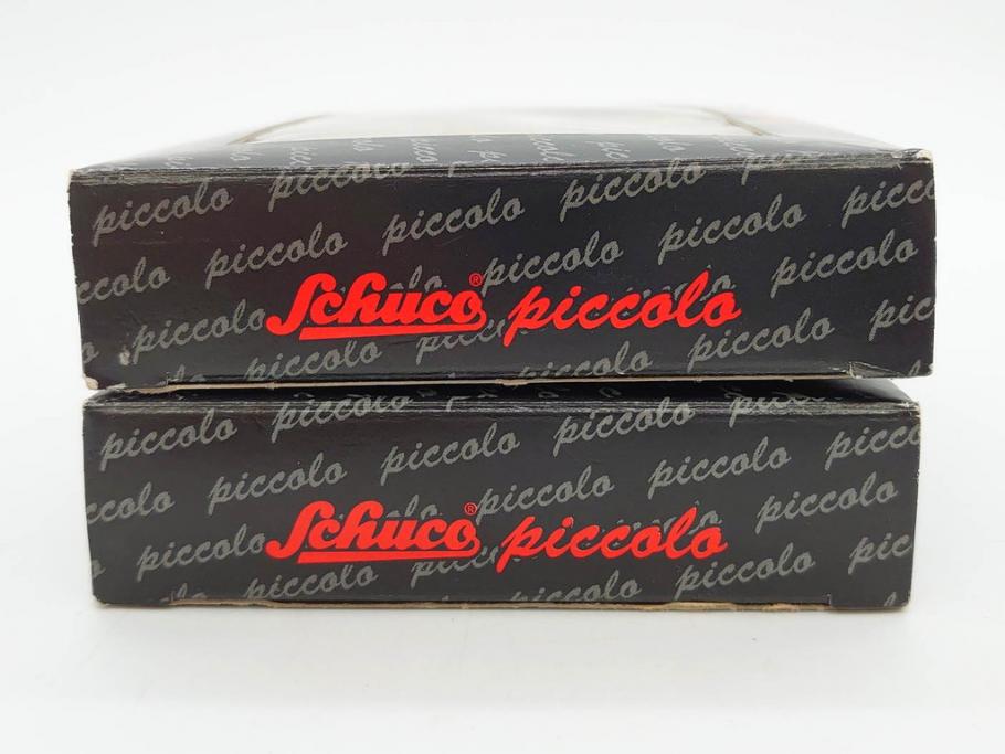 Schuco(シュコー)　Grand Prix Racer 1070　Studio 1050　Mercedes 1936　Piccolo(ピッコロ)　おもちゃ5点セット(ミニカー、Lufthansa、メルセデス、ゼンマイ、車、スポーツカー、外箱付き)(R-080762)