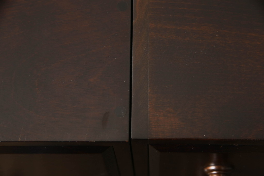 和製ビンテージ　北海道民芸家具　絶版品　アレンジ次第で様々な使い方ができる卓上収納(小引き出し、小物収納、ヴィンテージ)(R-064542)