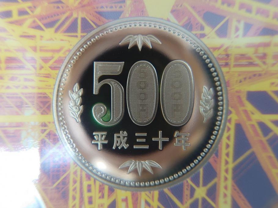 東京タワー開業60周年　造幣局　2018プルーフ貨幣セット(記念硬貨、60th Anniversary of Tokyo Tower、2018 Proof Coin Set、平成30年)(R-074815)