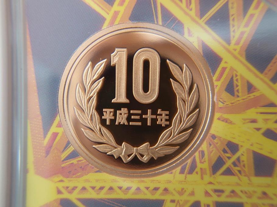 東京タワー開業60周年　造幣局　2018プルーフ貨幣セット(記念硬貨、60th Anniversary of Tokyo Tower、2018 Proof Coin Set、平成30年)(R-074815)