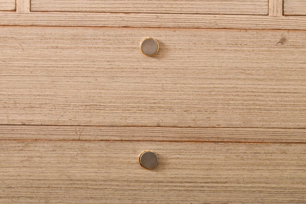 中古　国産　職人手作り　細部までこだわって作られた高級総桐箪笥(胴厚・四方丸)(桐たんす、整理タンス、衣装箪笥、バラ売り可能)(R-057093)