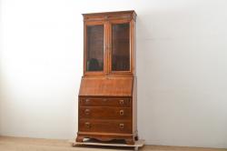 中古　希少モデル!!　DREXEL HERITAGE(ドレクセルヘリテイジ)　Grand Villa(グランドヴィラ)　凝った天板のデザインがおしゃれなダイニングテーブル(エクステンションテーブル、パーティーテーブル、4人掛け、6人掛け)(R-074680)